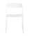 Стул Moris пластик белый (Стул пластиковый Moris белый)