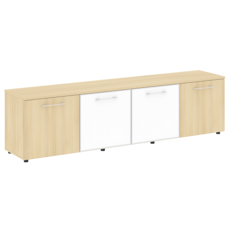 Тумба модульная белые двери LT.TS 4.5 2200x450x580 (Акация Лорка)