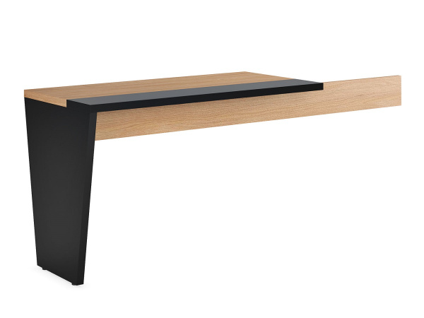 Приставка к столу боковая правая TOWER (1200х600х754) (Дуб Честерфилд/Антрацит)