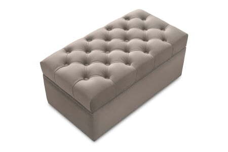 Банкетка Marcele 700 (720x420x450) Кремовый (Кремовый)