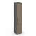 Шкаф высокий узкий SN.STU.E-104(R) (400х400х1982) (Антрацит/Тиквуд Светлый)