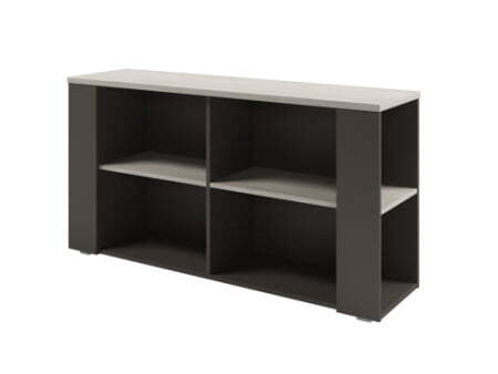 Тумба приставная Solution D-68 1432x380x750 (Акация Морава/Трюфель)