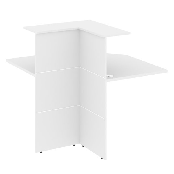 Модуль угловой внутренний высокий левый Onix О.R-MU.VNUL 1195x1195x1160 (Белый Бриллиант)