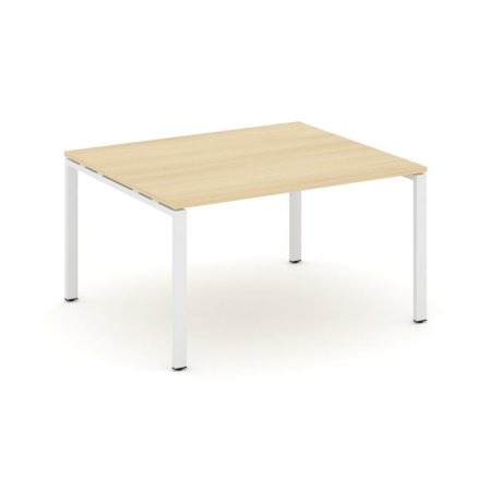 Стол переговорный SN-6P.SPRG-033.3 (1380х1180х750) (Акация Лорка/Металл Белый)