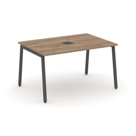 Стол переговорный SN-4A.SPRG-001 (980х980х750) (Дуб Табак/Металл Антрацит)