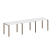 Рабочая станция на 3 раб. места Metal System Style БП.СМ-3.1 3000x720x750 (Дуб Наварра/Серый металл)