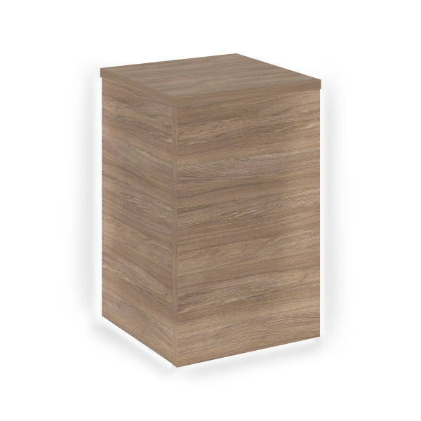 Накладка высокая угловая внешняя  с подсветкой правая для О.R-F.MU.VNER Onix О.R-NU.V.VNE.SR 432x432 (Дуб Аризона)