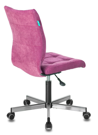 Кресло CH-330M малиновый Light-15 крестов. металл хром (Малиновый)