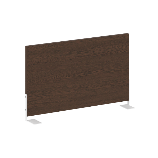 Экран боковой L600мм Б.ЭКР-60 600x18x348 (Венге Цаво/Белый металл)