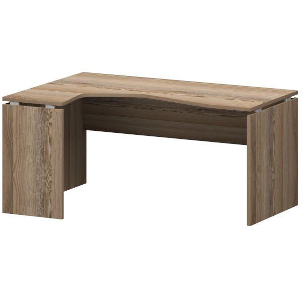 Стол эргономичный левый Аргентум НТ-060.ЛВ 1600x1100x750 (Дуб сафари)