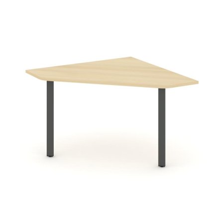 Угловой элемент переговорного стола SN-6.UPRG-031 (1180х1180х750) (Акация Лорка/Металл Антрацит)