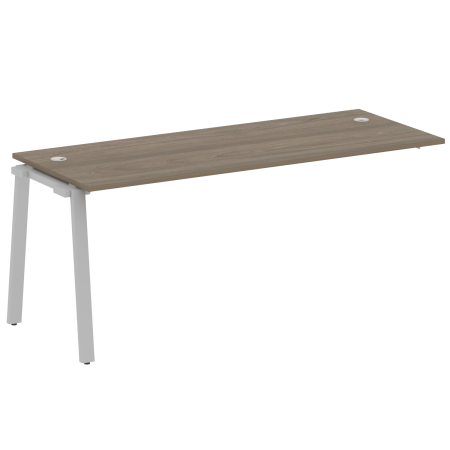 Проходной наборный элемент рабочей станции Metal System Style БА.ПРС-СП-1.5 1800x720x750 (Вяз/Серый металл)