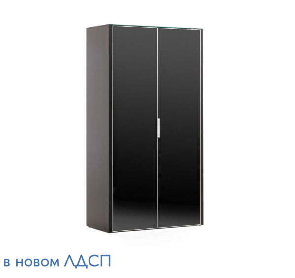 Каркас шкаф высокий 2 двери черный 966х452х1714 (Черный)