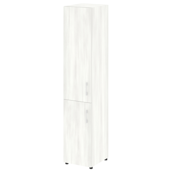 Шкаф высокий узкий нужен топ левый LT.SU 1.3 L 400x450x1990 (Снежная Патина)