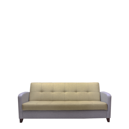 Диван-книжка офисный Модена (М-56) (Бежевый/серый)