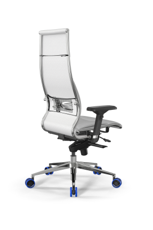 Кресло для руководителя Метта Samurai B1-10D - Infinity /Kc06/Nc06/D04P(M06.B32.G11.W03) (Белый)