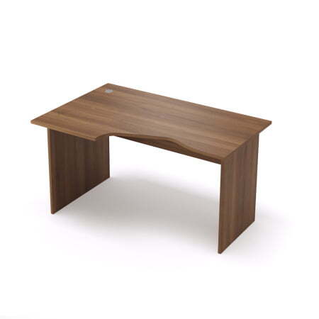 2С.022 Стол криволинейн.лев. 1400x900x750 (Шамони темный)