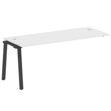 Проходной наборный элемент рабочей станции Metal System Style БА.ПРС-СП-1.5 1800x720x750 (Белый/Антрацит металл)