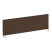 Экран боковой L1200мм Metal System Style Б.ЭКР-120 1200x18x348 (Дуб Наварра/Белый металл)
