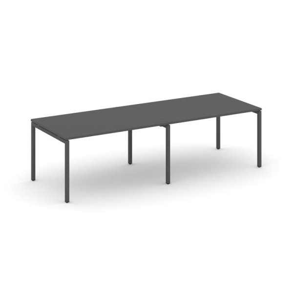 Стол переговорный SN-4P.SPRG-014.3 (3160х980х750) (Антрацит/Металл Антрацит)