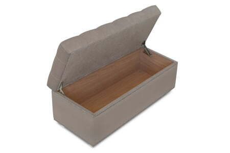 Банкетка Marcele 900 (920x420x450) Кремовый (Кремовый)