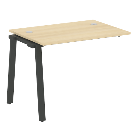 Проходной наборный элемент рабочей станции Metal System Style БА.ПРС-СП-1.1 1000x720x750 (Акация/Антрацит металл)