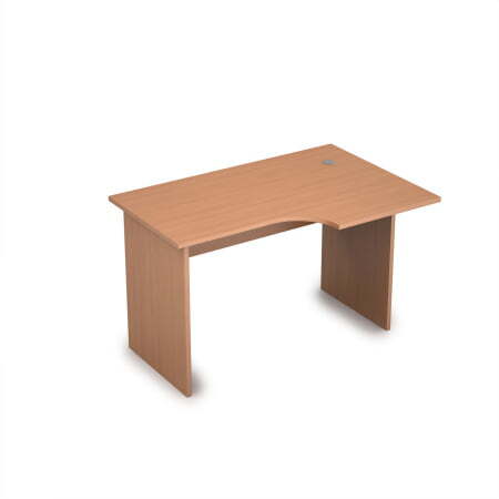 2С.044 Стол криволинейн.прав. 1200x800x750 (Бук)