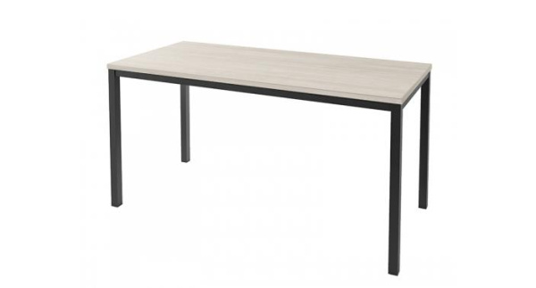 Стол на металлокаркасе одинарный Инновация IL-32 1500х700х750 (Акация МораваАнтрацит)