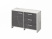 Тумба для документов Festus FI-12-01.G 1222x460x806 (Хромикс Белый/Камень Пьетра Гриджиа черный)