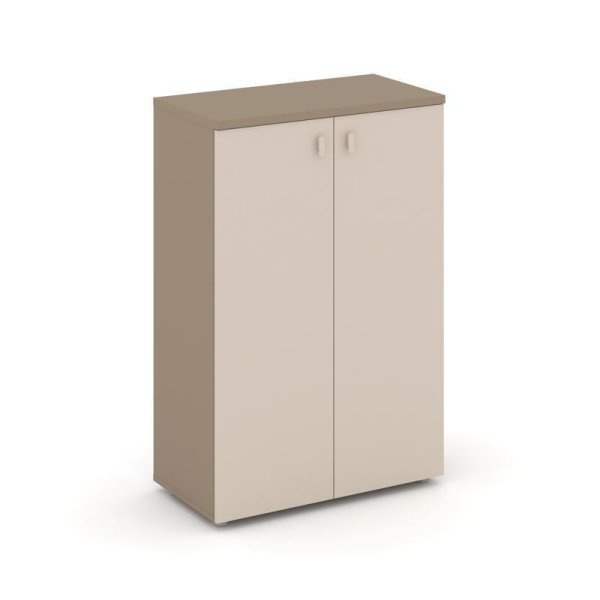 Шкаф средний широкий ES.ST-2.3 (800х420х1207) (Латте/Капучино)