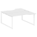 Рабочая станция криволинейная Metal System Style БО.РАС-СА-2.1 1600x1835x750 (Дуб Наварра/Серый металл)