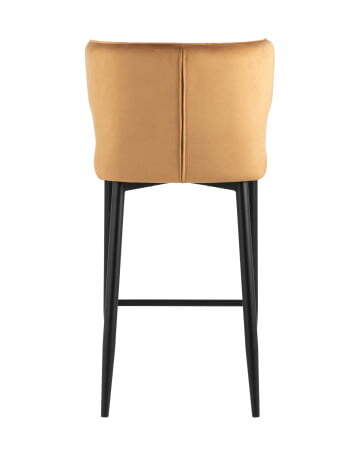 Стул полубарный Матео велюр терракотовый (Стул полубарный Матео терракотовый)