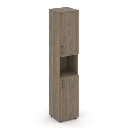 Шкаф высокий узкий SN.STU.E-107(R) (400х400х1982) (Вяз Благородный)