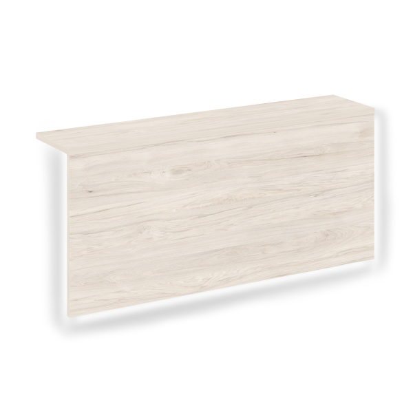 Накладка с подсветкой прямая высокая на 2 модуля О.R-F.MP.V-98 Onix О.R-NP.V-98.2.S 1500x327x674 (Денвер Светлый)