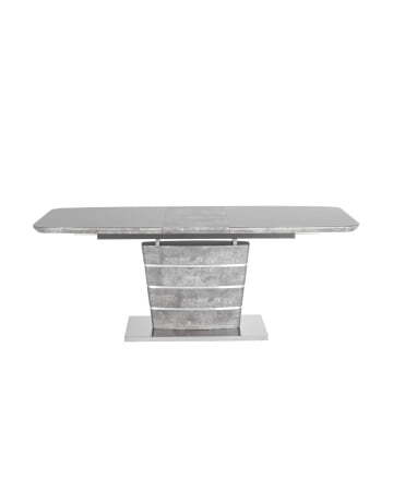 Стол обеденный Гамбург раскладной 160-200*90 серый (Стол обеденный Гамбург серый)