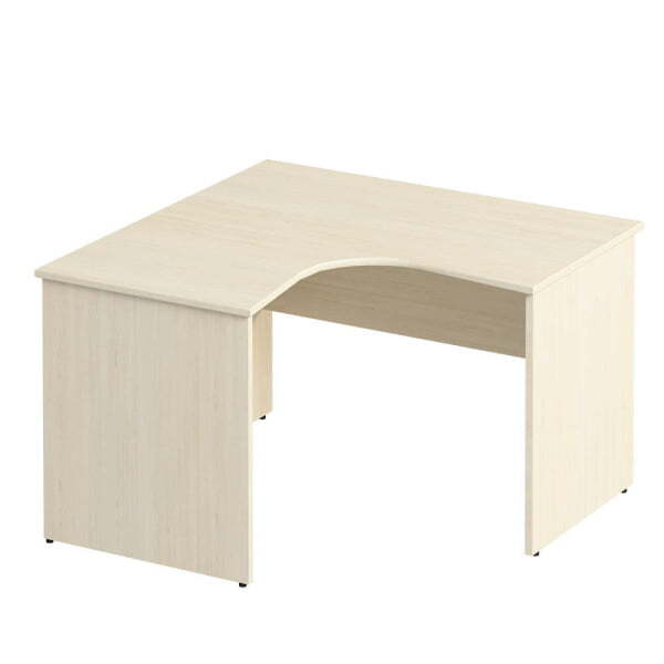 Стол эргономичный левый Комфорт К 136 1200x1200x750 (Дуб шамони светлый)