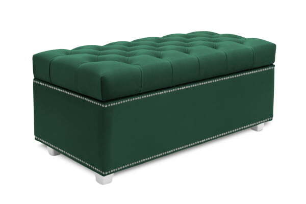 Банкетка Marcele 800 (820x420x450) Изумрудный (Изумрудный)