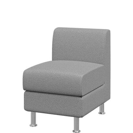 Диван Домино. Модуль 1-местный. (Модуль 1-местный sweet_light_grey)