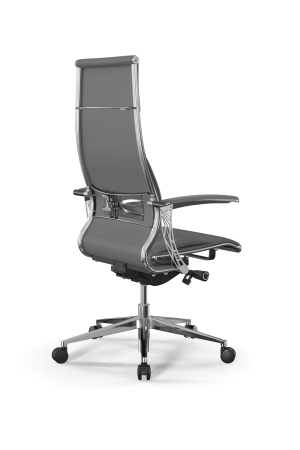 Кресло для руководителя Метта Samurai L1-10U - Infinity /Kc06/Nc06/U0mL-4c3(M26.B32.G25.W03) (Серый)