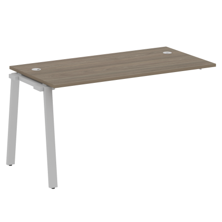 Проходной наборный элемент рабочей станции Metal System Style БА.ПРС-СП-1.3 1400x720x750 (Вяз/Серый металл)