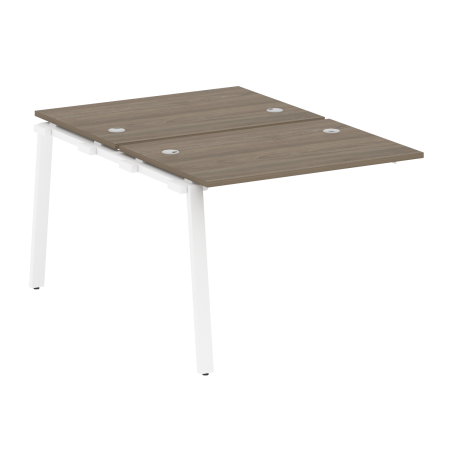 Проходной наборный элемент рабочей станции Metal System Style БА.ПРС-СП-2.1 1000x1475x750 (Вяз/Белый металл)