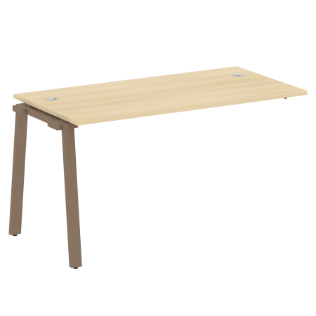 Проходной наборный элемент рабочей станции Metal System Style БА.ПРС-СП-1.3 1400x720x750 (Акация/Мокко металл)