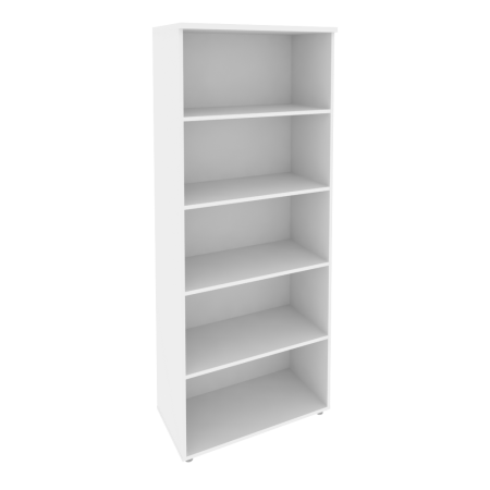 Стеллаж высокий широкий Onix O.ST-1 800x420x1977 (Белый Бриллиант)