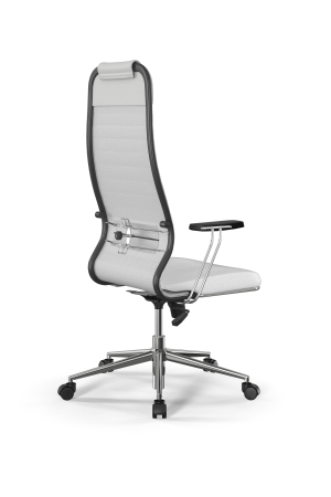 Кресло для руководителя Метта Sit 10 B1-117T - Extra /Um02/Wm12/T1bp-c(M09.B23.G18.W01) (Белый)