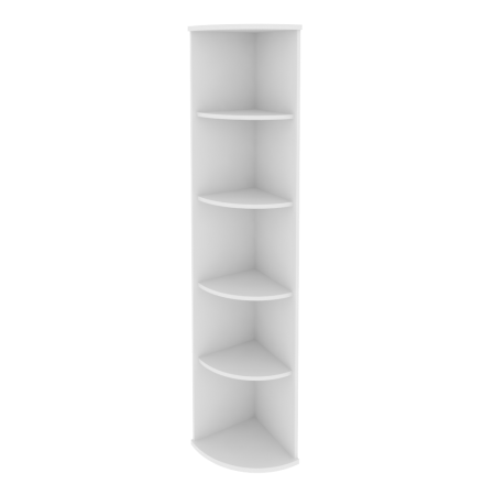 Стеллаж угловой Riva А.УС-1 365x365x1980 (Белый)