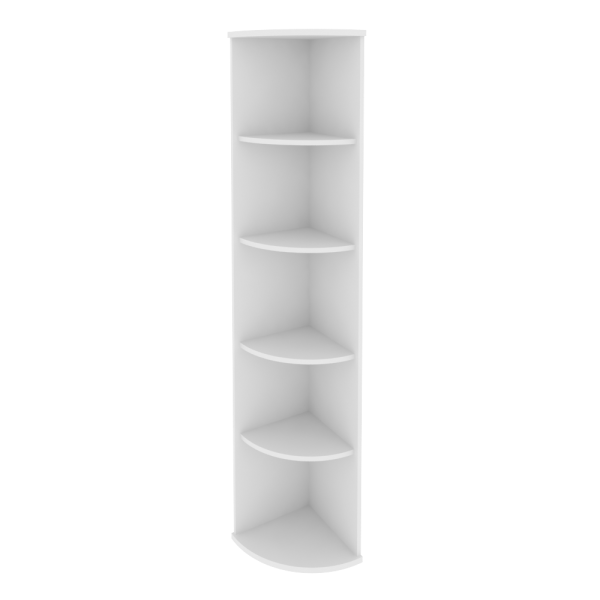 Стеллаж угловой Riva А.УС-1 365x365x1980 (Белый)