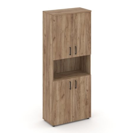 Шкаф высокий широкий SN.STS.E-107 (796х400х1982) (Дуб Табак)