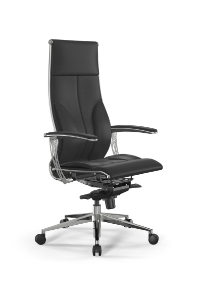 Кресло для руководителя Метта Samurai L1-10U - Infinity /Kc06/Nc06/U0mL-mL(M06.B31.G04.W03) (Черный)