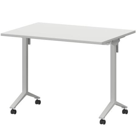 Стол мобильный складной Моби МБ22-100.70 1000x700x750 (Белый/Белый)