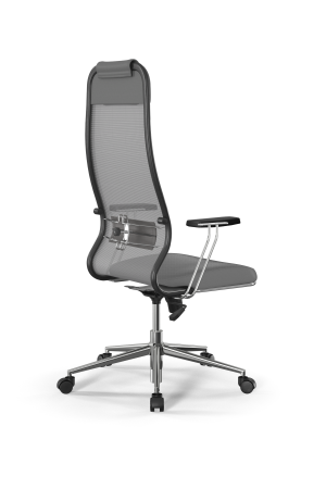 Кресло для руководителя Метта Sit 10 B1-115T - X2+Extra /Um00/Wm12/T1bp-c(M09.B23.G18.W01) (Серый)